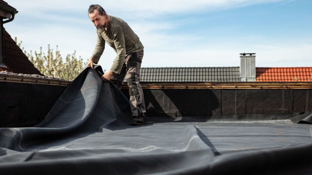 Dakbedekking bitumen